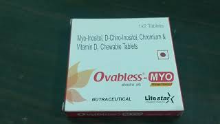 Hindi doctor Ovabless Myo tablet uses side effects complete info [upl. by Brittaney]