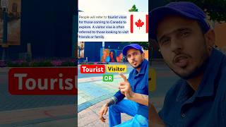 Canada Tourist Visa OR Visitor Visa  🇨🇦🍁shorts youtubeshorts [upl. by Paapanen]