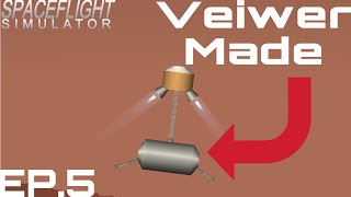 Sending Your Modules To Mars in SpaceFlight Simulator Episode 5 [upl. by Elleiand]