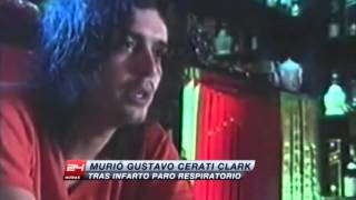 Fallece Gustavo Cerati [upl. by Lathrop789]