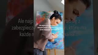 Trudy malowania diy sztuka artystka art obraz tutorial [upl. by Peedsaj]