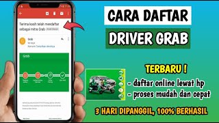 Cara Daftar Driver Grab Cara Daftar Grab Online [upl. by Ruscio268]