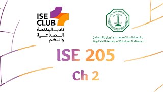 ISE 205  Chapter 2  Term 222 [upl. by Ielerol]