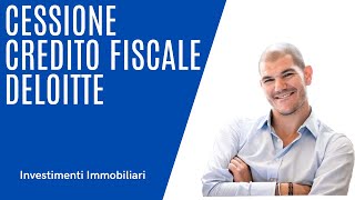 Deloitte  Cessione del Credito Fiscale  Alternative [upl. by Anelrihs]