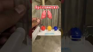 Spirometer spirometer nurses nursing nursingofficer nursingstudent medical medicalstudent [upl. by Aneehc]