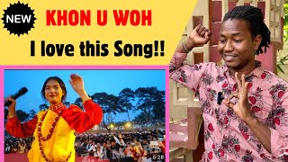 African React to KHON U WOH Song  Khasi new song  Jaintia  Gabs Reaction [upl. by Barayon]