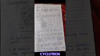 Cyclotron  Principle  Construction  Nuclear physics [upl. by Atazroglam684]