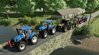 tractor run  fs22 [upl. by Arac277]