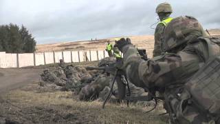 Exercice calfex  le felin déployé dans le cadre dun exercice francobritannique [upl. by Vanni47]