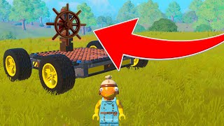 STEERING WHEEL in LEGO Fortnite for VEHICLES [upl. by Enar]