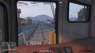 Famous TRAIN SCENE cluckin bell GTA [upl. by Laina]