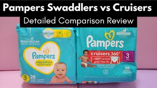 Pampers Swaddlers vs Cruisers With Absorbency Test Video [upl. by Luciano174]