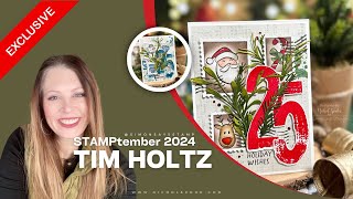 STAMPTEMBER 2024  TIM HOLTZ [upl. by Tesler]