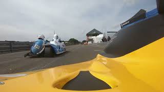 Northern Sidecar Cup Round 5 Chimay 2023 Onboard Team van Soest [upl. by Elamaj]