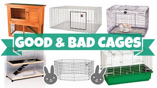 Good vs Bad Rabbit Cages [upl. by Oirromed871]