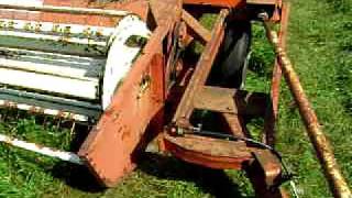 AllisChalmers 904 mower conditioner haybine [upl. by Adis]