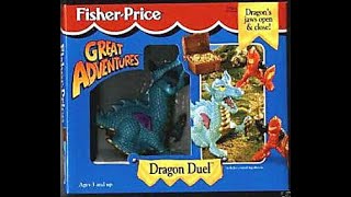 Fisher Price Great Adventures Dragon Duel [upl. by Orvil]