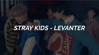 MV Ver Stray Kids 스트레이 키즈  LEVANTER 바람 Easy Lyrics [upl. by Adnawt]