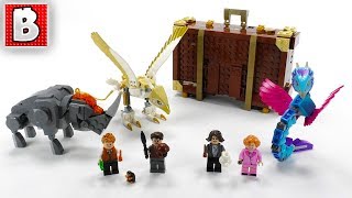 LEGO Newts Case of Magical Creatures Review  Fantastic Beasts Set 75952 [upl. by Eusassilem]