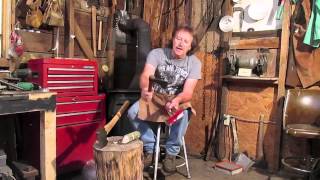 How to Make a Tomahawk using an Axe Head [upl. by Mushro]