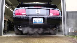 2008 Shelby GT500 FR500S Exhaust [upl. by Ahsinar]