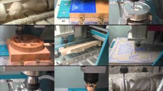 Boxford A3HSRmi2 CNC Router Multi Clips [upl. by Airamzul]