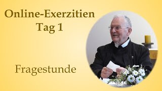 Osterexerzitien 2021 in Aufhausen Fragestunde 1 [upl. by Linette]