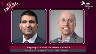 Integrating Social Issues Into Investment Research [upl. by Darees]