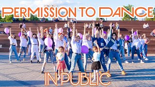 KPOP IN PUBLIC One take BTS 방탄소년단  Permission to Dance  DANCE COVER  Covered by HipeVisioN [upl. by Ahsenre]