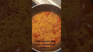 Lecker Reis mit gelb linzen  Gastronomie [upl. by Hibbs373]