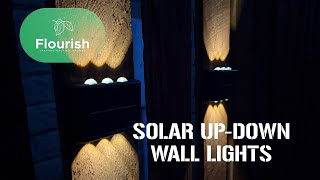 Flourish  Solar Up Down Lights [upl. by Ateloj]