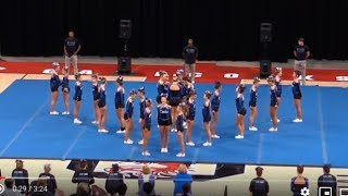 Lexington High competes in high school competitive cheer championship [upl. by Eltotsira]