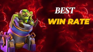 Best Deck Ever in Clash Royale  31 Mortar Deck [upl. by Goddard]