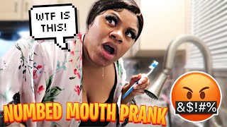 I NUMBED HER ENTIRE MOUTH PRANK [upl. by Anet]