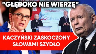 Konsternacja prezesa po słowach Szydło Wybory prezydenckie Nie chce w to wierzyć [upl. by Amerigo]