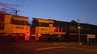 2PM6 PN quotLinfox Express 2quot Perth to Melbourne 1845 12924 Ararat West VIC [upl. by Lustick]