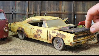 Restoration Dodge Coronet Super Bee 1969 Abandoned [upl. by Herson640]