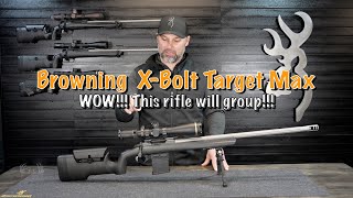 Browning XBolt Target Max  6mm Creedmoor  Product Spotlight [upl. by Yl]