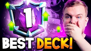 TOP 1 BEST DECK TO PUSH IN CLASH ROYALE [upl. by Annaynek273]