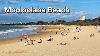 Mooloolaba Beach Walk  Sunshine Coast Queensland Australia Ambient Sounds [upl. by Shirlene490]