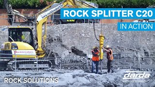 DARDA  ROCK SPLITTER C20  Rock Solutions [upl. by Avehstab547]