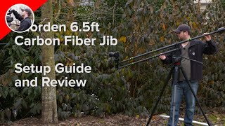 IMORDEN 65ft Carbon Fiber Camera Jib Setup Guide and Review [upl. by Rugen773]