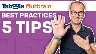 Native Ads Best Practices – 5 tips for Taboola Outbrain amp Yahoo Gemini [upl. by Oiretule]