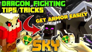 Redesky Skyblock how to kill dragon easily Part1  Hypixel like cracked Skyblock server [upl. by Elysee222]