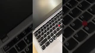 Lenovo T470s viral tiktok lenovo laptop x1carbon tiktokviral macbook dell reelviral [upl. by Arathorn]