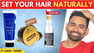 5 Amazing Products to Set Your Hair Naturally For Men amp Women  Fit Tuber [upl. by Name]