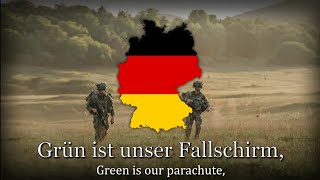 quotGrün ist unser Fallschirmquot  German Paratrooper Song [upl. by Gatias]