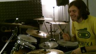 Elio e Le Storie Tese  Il Vitello Dai Piedi Di Balsa Drum Cover [upl. by Nidnal]