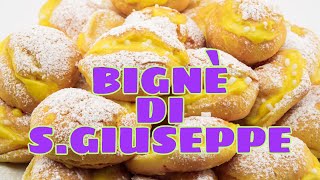 Bignè di San Giuseppe Gusto Tradizione e Sorprese Culinarie [upl. by Rance64]