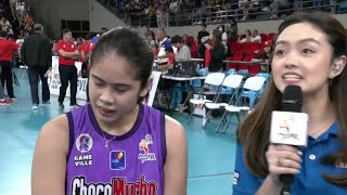 Emotional Deanna Wong Kat Tolentino Sisi Rondina interview  2023 PVL AllFilipino Conference [upl. by Ihteerp]